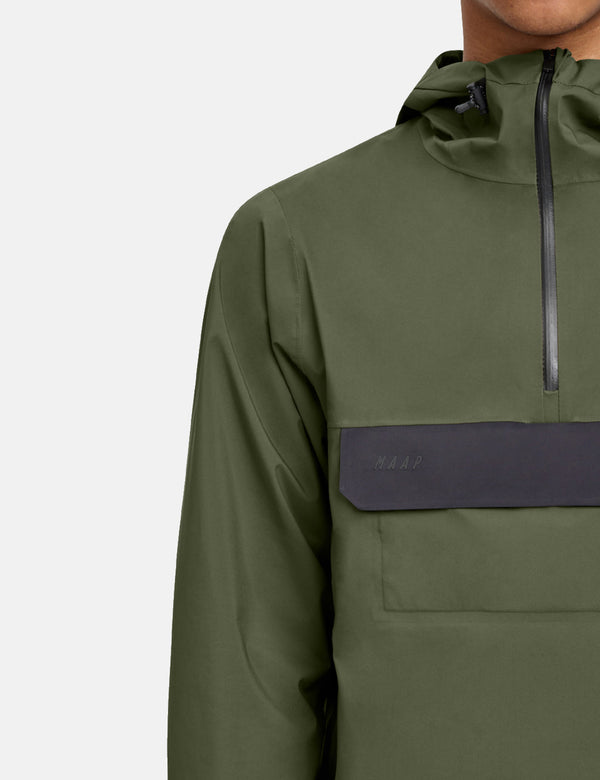 MAAP Alt_Road Lightweight Anorak - Dark Olive Green