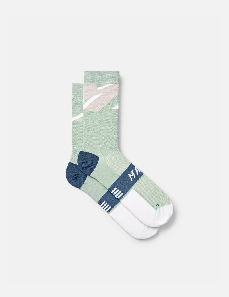 Chaussettes 3D MAAP Evolve - Vert sauge pâle