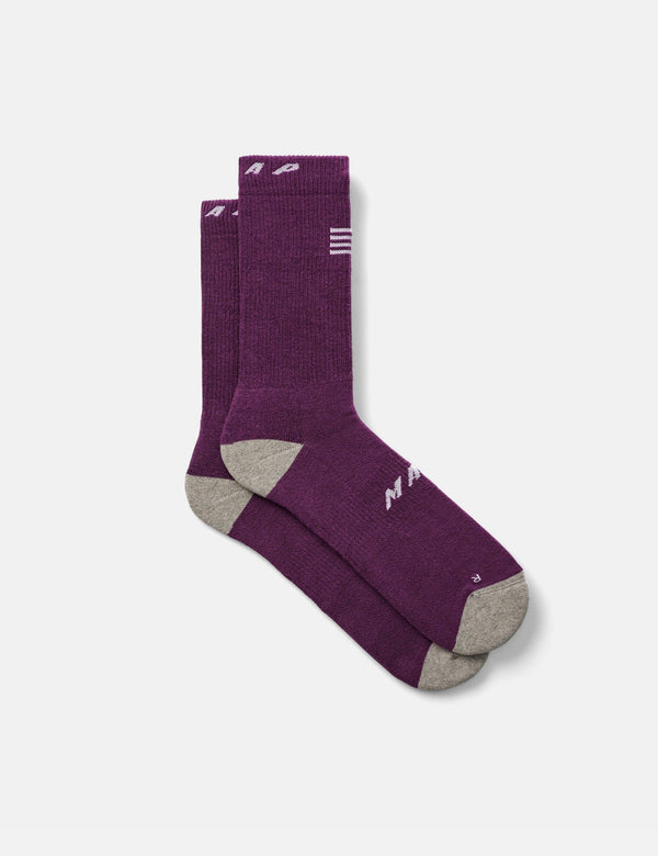 MAAP Evade Socks - Dark Plum Purple