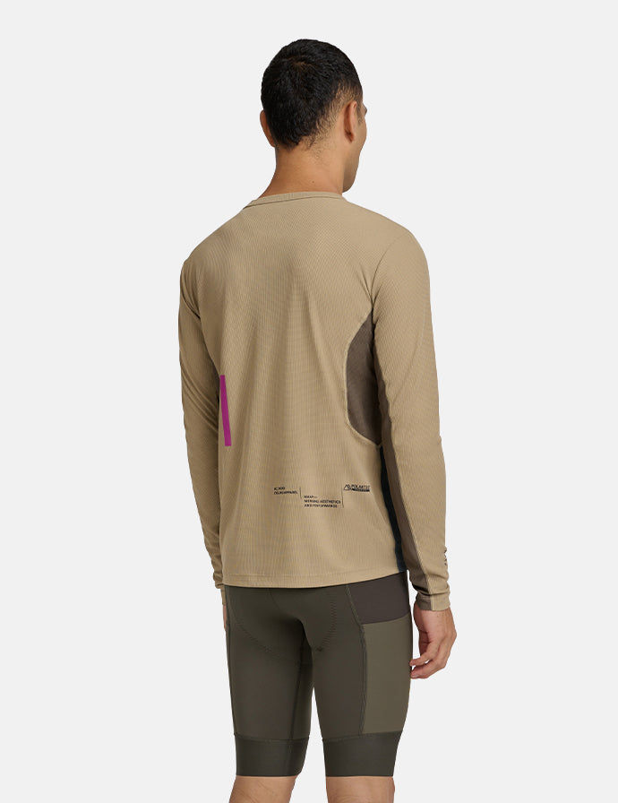 MAAP Alt_Road Ride Long Sleeve T-Shirt 3.0 - Dark Desert Yellow