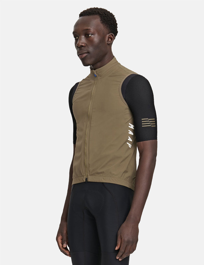 MAAP Prime Stow Vest - Light Olive Green | Article.