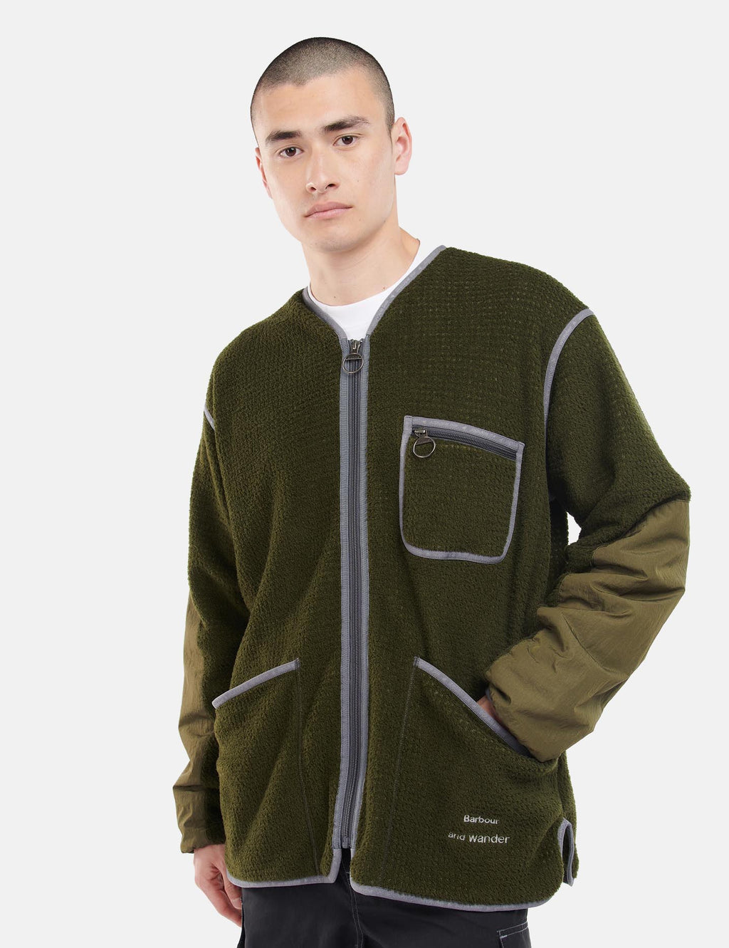 Barbour x And Wander Fleece オリーブ グリーン IArticle.