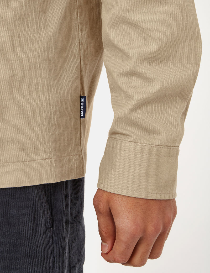 Barbour Newport Overshirt - Beige Pierre Lavé