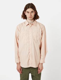 Engineered Garments Work Shirt (Superfine Poplin) - Pink I Article.