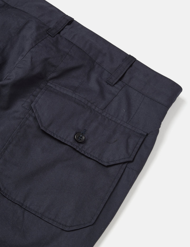 Engineered Garments Twill Carlyle Pant (Tapered) - Dark Navy Blue 