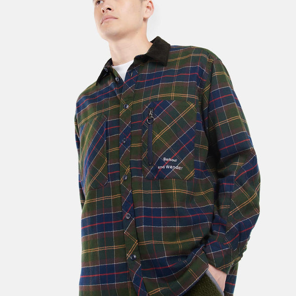 Barbour and wander タータン シャツ sizeM | www.darquer.fr