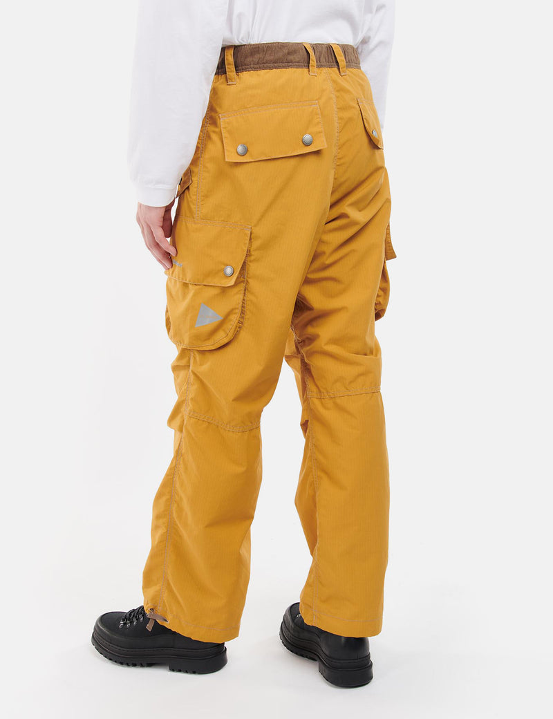 Barbour x And Wander Splits Hose (Relaxed, Taper) – Gelb