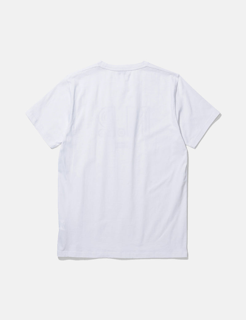 Norse Projects Niels Teknisk Logo T-Shirt - Weiß