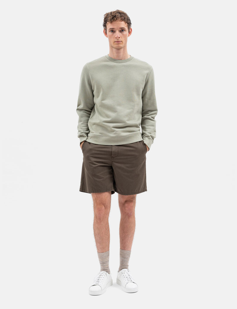 Sweat-shirt Norse Projects Vagn Classic Crew - Vert Sunwashed