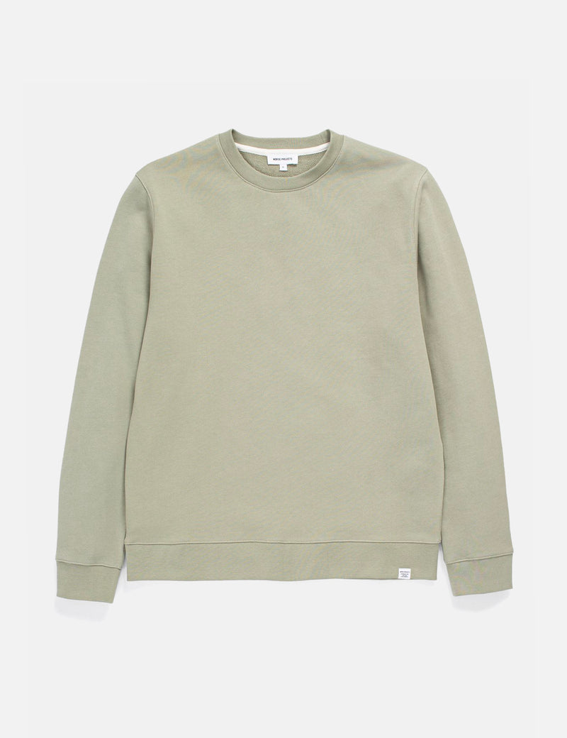 Sweat-shirt Norse Projects Vagn Classic Crew - Vert Sunwashed