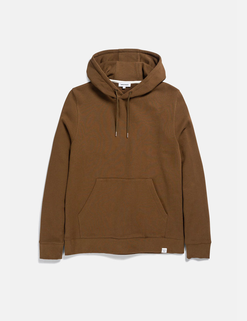 Sweat à Capuche Norse Projects Vagn Classic - Vert Olive Foncé