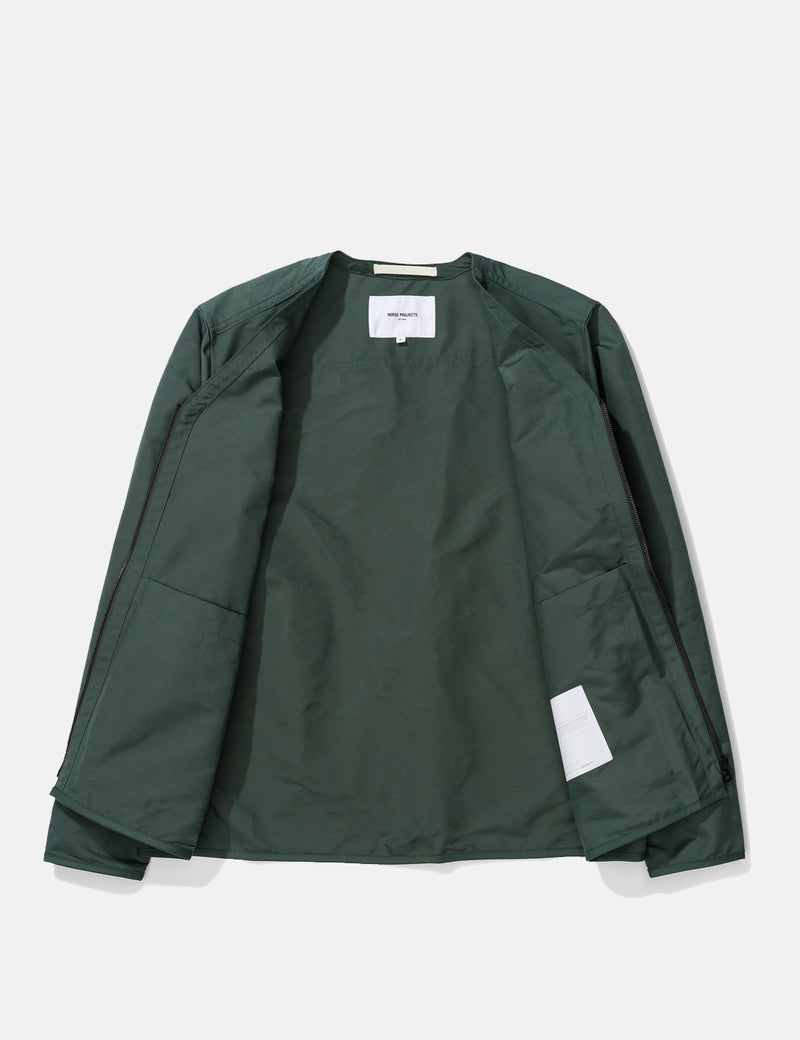 Norse Projects Otto Econyl Jacket - Dartmouth Green