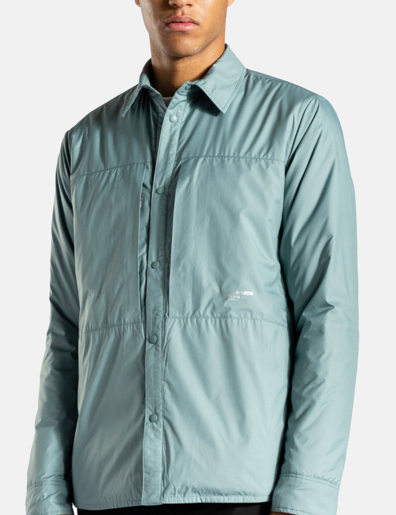 Norse Projects Jens Light Pertex Quantum Jacke - Mineralblau