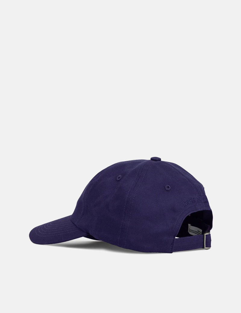 Norse Projects Sportmütze aus Twill - Nightshade Purple