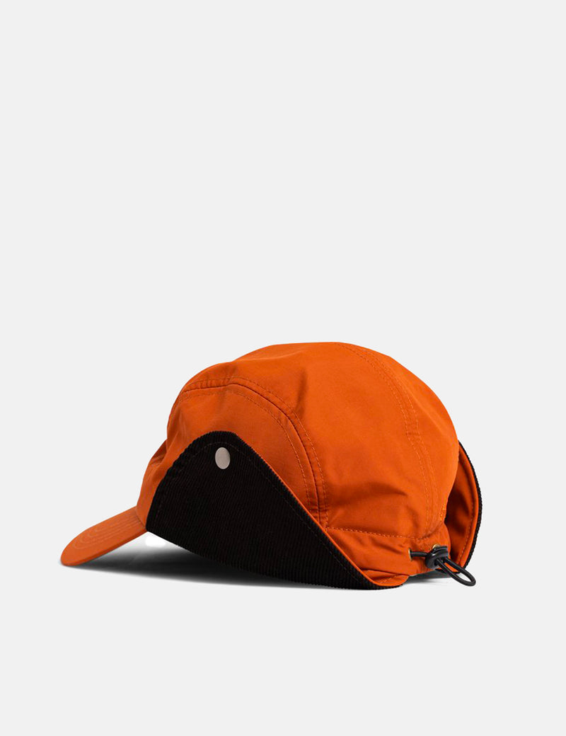 Norse Projects Nylon Flap Cap - Burnt Orange I Article.