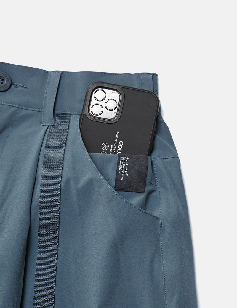 GOOPiMADE P-3S “Hyperbola” Utility Track Pants - Loch Ness I Article.