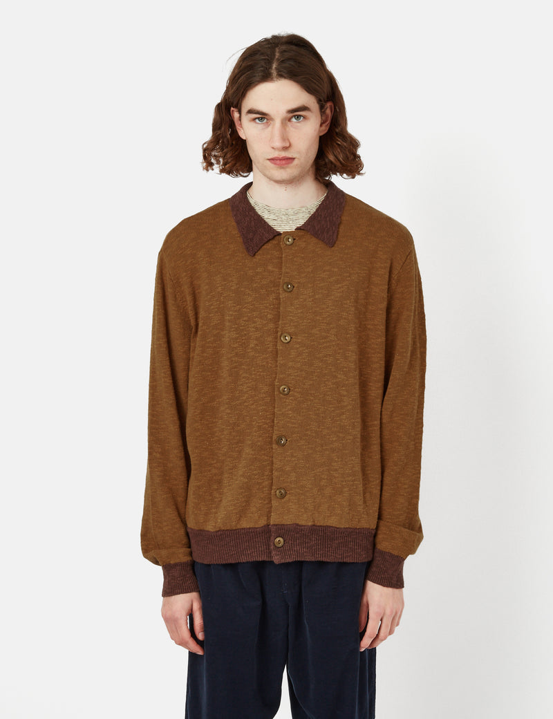 カラーYMC Rat Pack Knit Cardigan - spacioideal.com