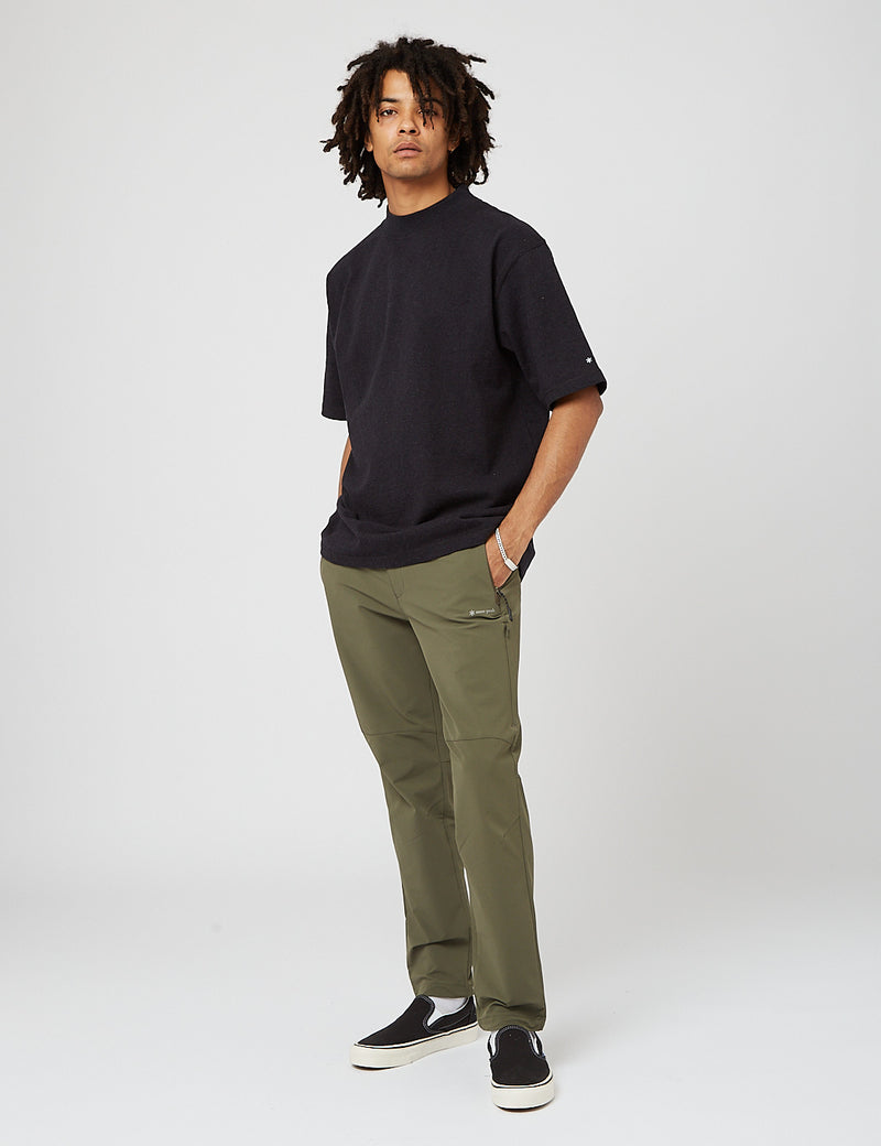 Snow Peak DWR Comfort Pants - Olive Green I Article.