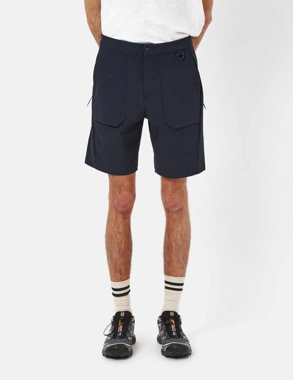 Snow Peak Active Comfort Shorts - Navy Blue