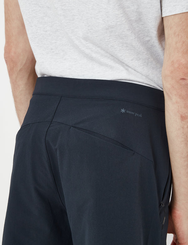 Snow Peak Active Comfort Shorts - Navy Blue