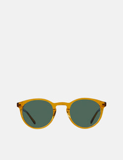 YMC x Bridges & Brows Albert Sonnenbrille - Honey/Solid Green