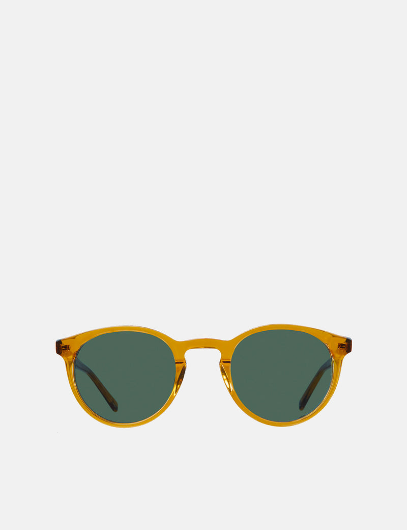 YMC x Bridges & Brows Albert Sonnenbrille - Honey/Solid Green