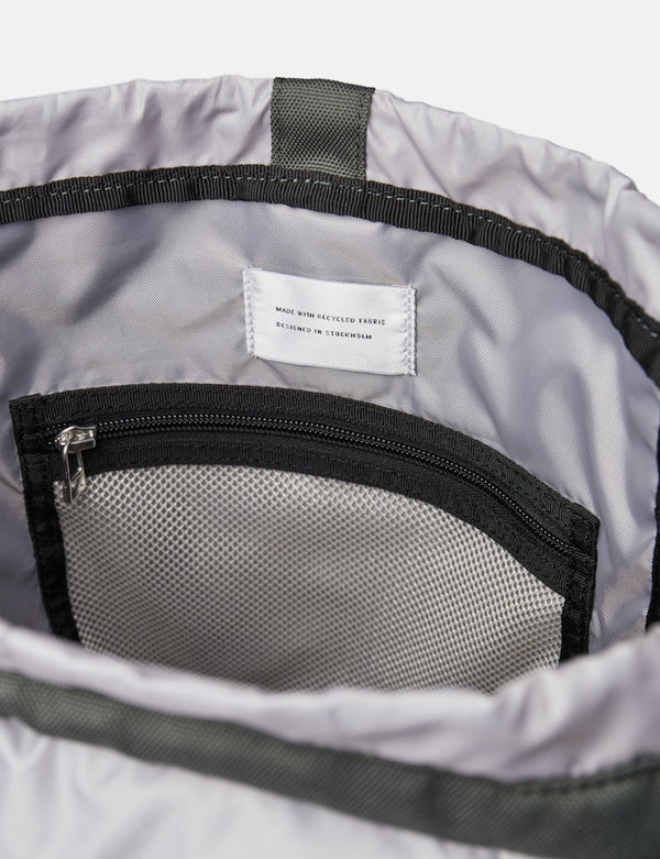 Sandqvist Walter Backpack - Multi Green/Grey Webbing