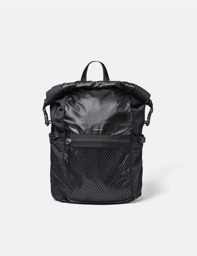 Sandqvist Noa Rolltop Backpack - Black