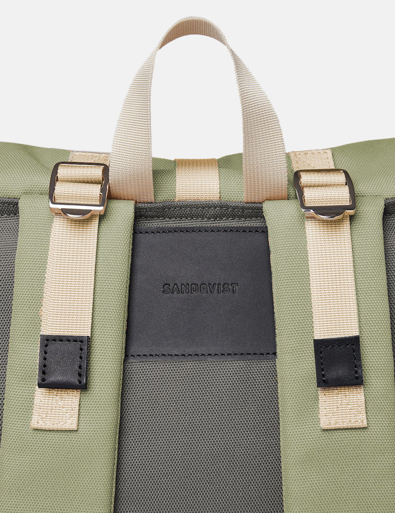 Sandqvist Bernt Backpack - Multi Dew Green/Night Green