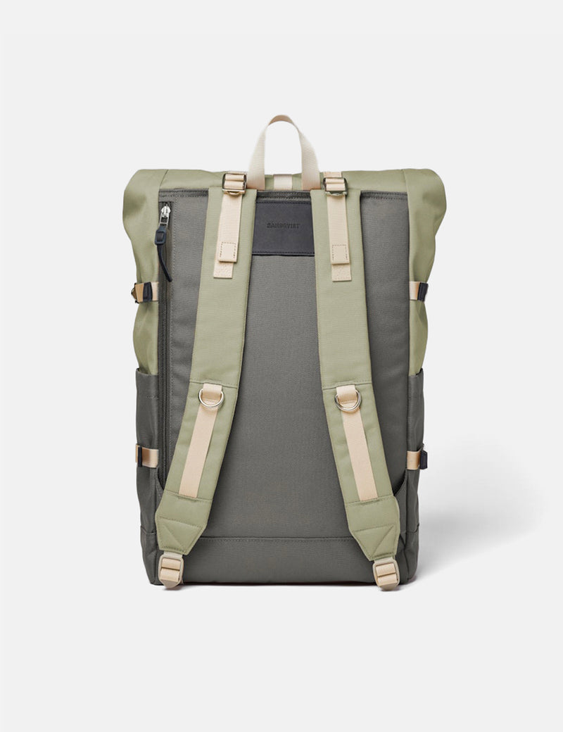 Sandqvist Bernt Backpack - Multi Dew Green/Night Green