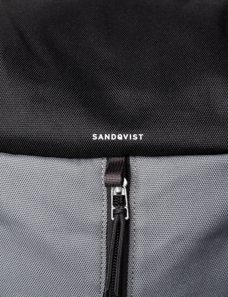 Sandqvist Sune Backpack (Recycled Poly) - Multi Dark Grey