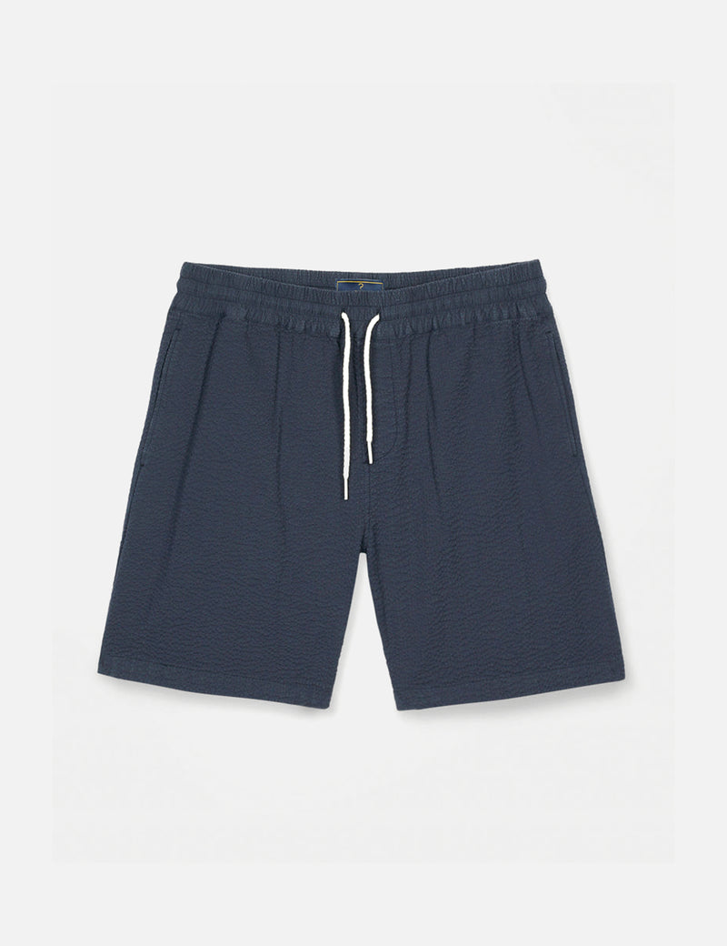 Portuguese Flannel Atlantico Shorts - Navy Blue