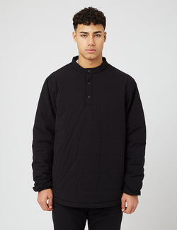 Snow Peak Flexible Insulated Henley Pullover - Black