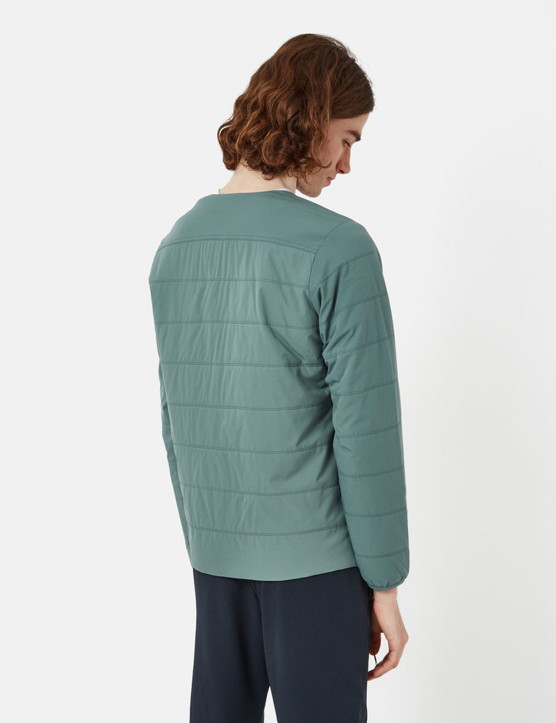 Snow Peak Flexible Insulated Cardigan - Balsam Green