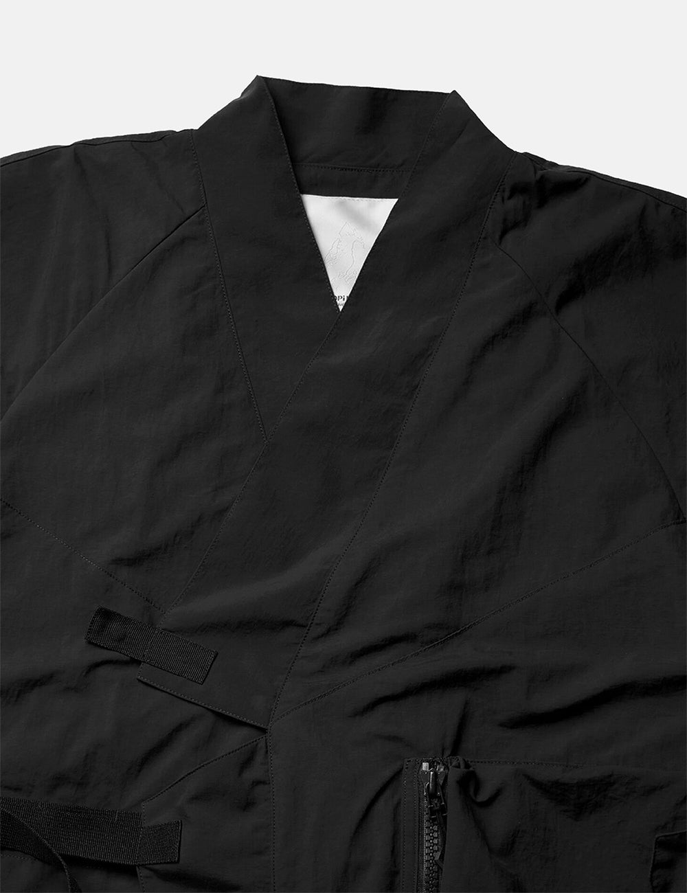 GOOPiMADE VO-01 Tech Utility Kimono Jacket - Black | Article.