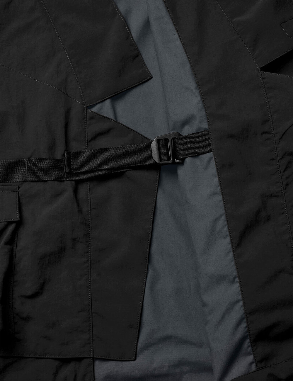 GOOPiMADE VO-01 Tech Utility Kimono Jacket - Black | Article.