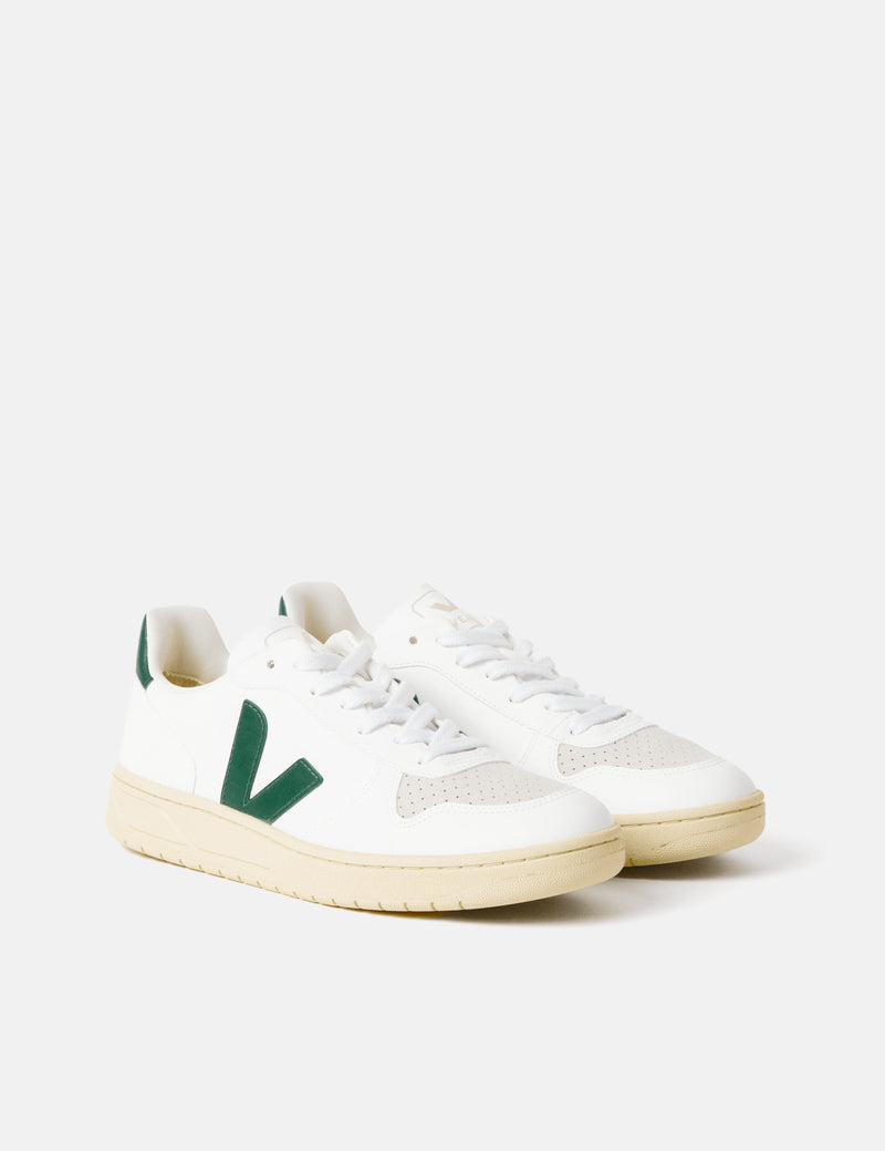 Veja V-10 CWL Trainers - White/Brittany