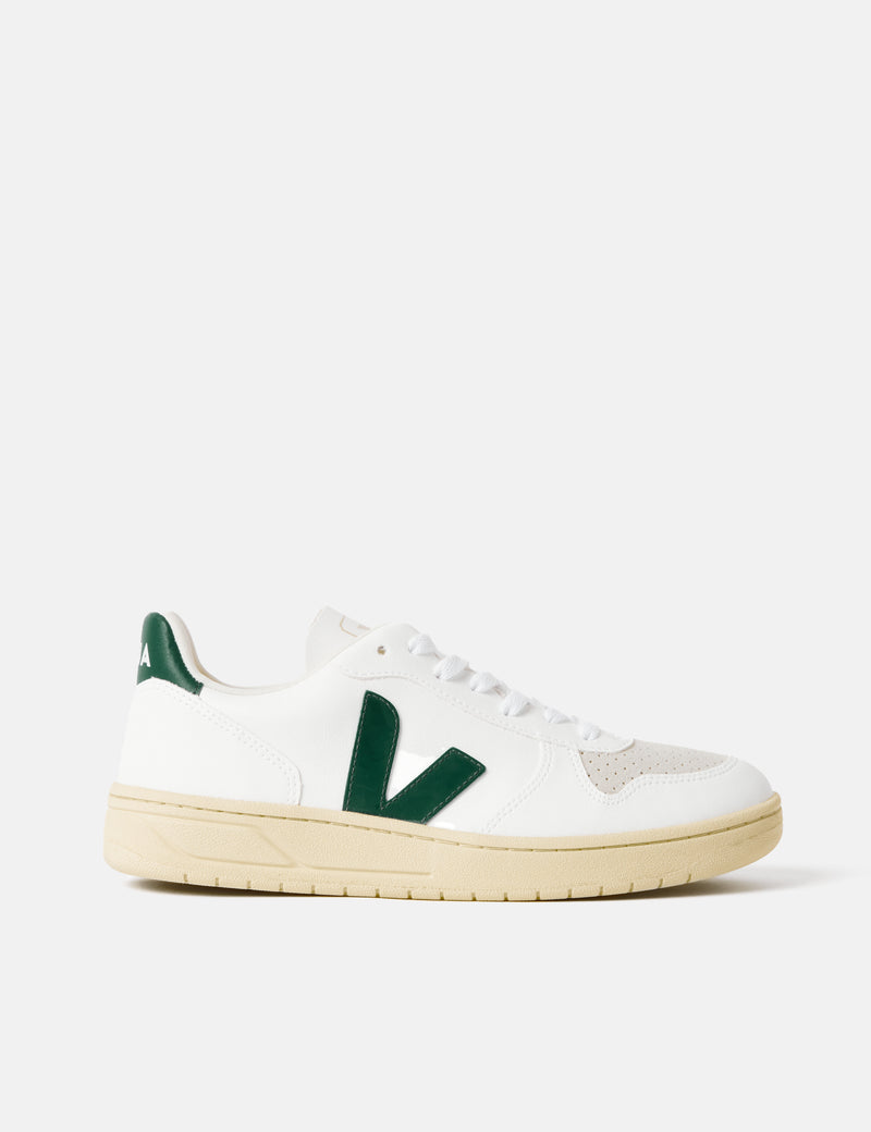 Veja V-10 CWL Trainers - White/Brittany