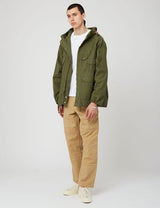 Engineered Garments Atlantic Parka (Ripstop) - Olive Green I Article.