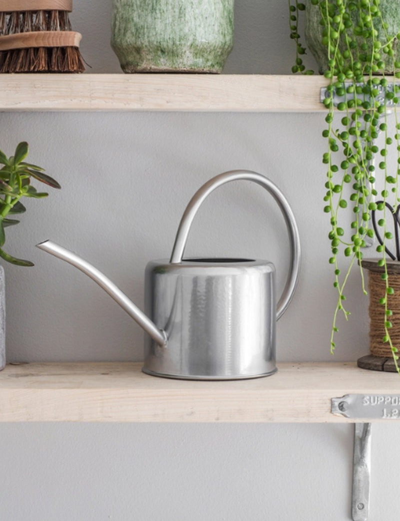 Garden Trading Indoor Watering Can (1.9L) - Galvanised Steel